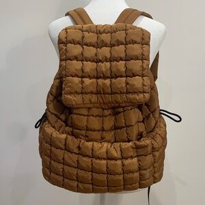 Free People Quilted Backpack